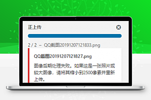 WordPress禁止裁剪高度大于2560像素的图片