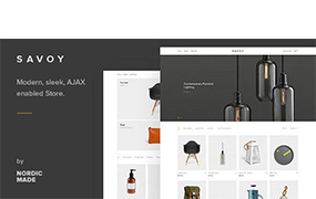【WordPress主题】Savoy -版本号：2.4.11 极简购物商城网站WooCommerce主题